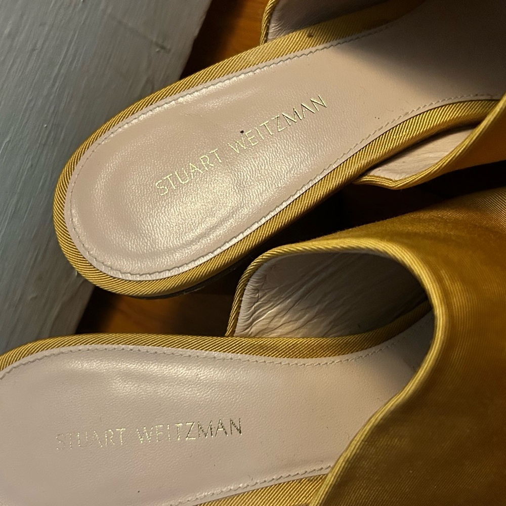 Stuart Weitzman Block Heel Slides - image 5